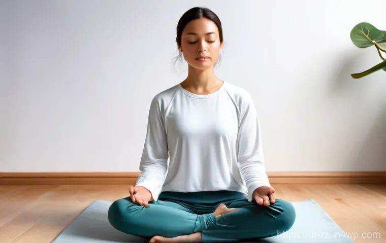 마인드풀테크의 기술적 요소 - **Focused Productivity with Mindful Tech Design:**
    "A young professional, gender-neutral, in the...